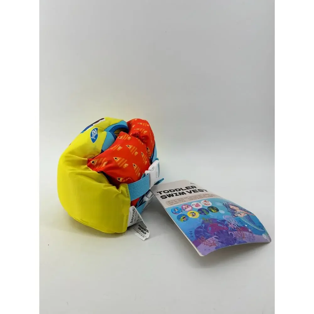 Aeocoo Puddle Float Jumper 25-30 Pounds Toddler Swim Vest for 18 Months-2 Years